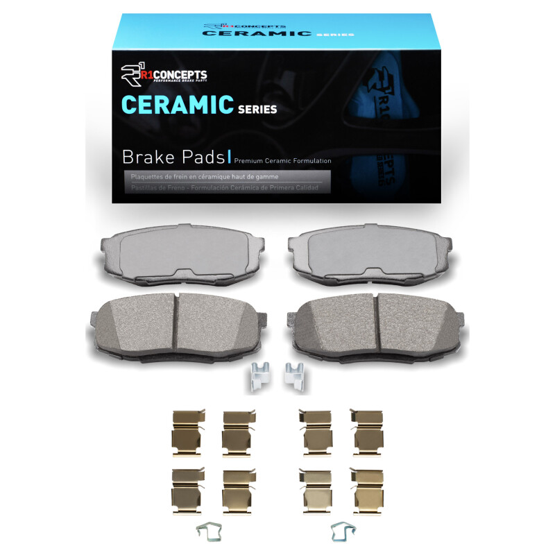 Lexus LX570 Brake Pads - Rear - R1 Concepts - R1 Ceramic - `07-`22
